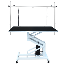 Nutrapet Black Table Top With Hydrulic Lifting System Foot Control 110*60*100cm