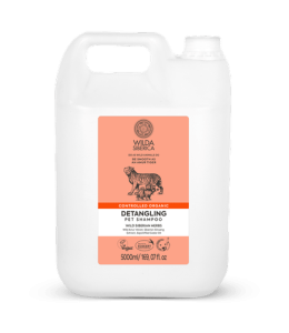 Wilda Siberica. Controlled organic "Detangling" pet shampoo, 5l