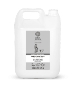 Wilda Siberica. Controlled organic "Shed control" pet shampoo, 5l