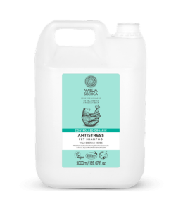 Wilda Siberica. Controlled organic "Antistress" pet shampoo, 5l