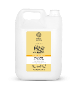 Wilda Siberica. Controlled organic "Delicate" pet shampoo, 5l