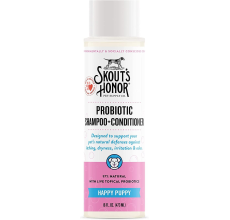 Skouts Honor Probiotic Shampoo Plus Conditioner Happy Puppy Grooming 475ML