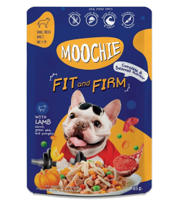 Moochie Dog Food Casserole with Beef - Fit & Firm Pouch 85g