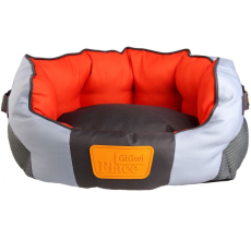 Gigwi Place Soft Bed Canvas, TPR Red & Orange Large