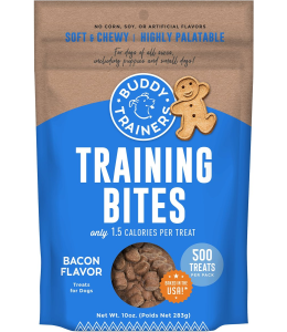 Buddy Trainers Training Bites - Bacon Flavor - 10 oz