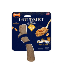 Nylabone Gourmet Style Strong Chew Stick, Peanut Butter XL