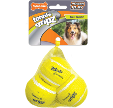 Nylabone Nyla Play Tennis Ball 3pk Small