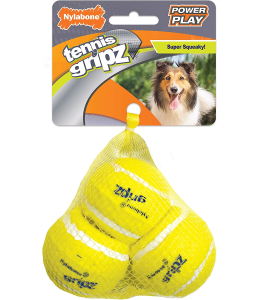 Nylabone Nyla Play Tennis Ball 3pk Small