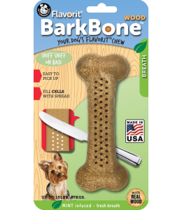 Pet Qwerks Barkbone Wood Flavorit Mint Flavor 