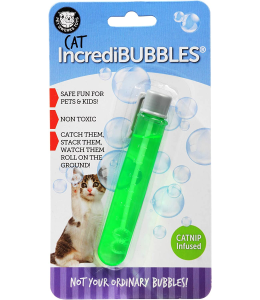 Pet Qwerks Incredibubbles Catnip Flavor for Cats