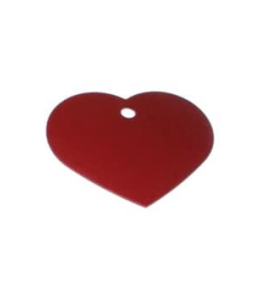 Imarc Pet Tag Heart Large Red