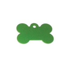 Imarc Pet Tag Bone Small Green