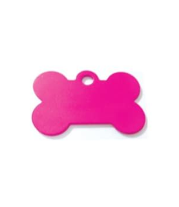 Imarc Pet Tag Bone Large Pink