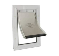 PetSafe Aluminum Pet Door - Medium White