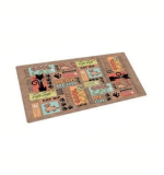 Drymate Cat Place Mat Cool Cat Brown 12x20cm
