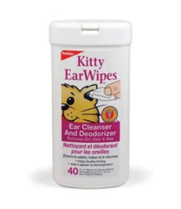 Petkin Kitty Ear Wipes