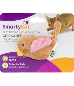 SmartyKat Chickadee Chirp Electronic Sound Cat Toy