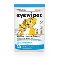 Petkin Eye Wipes 30 count