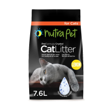 Nutrapet Cat Litter Silica Gel 7.6L- Lemon Scent