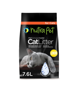 Nutrapet Cat Litter Silica Gel 7.6L- Lemon Scent