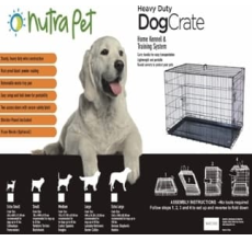 Nutrapet Double Door W Divider Extra Large 124*76*83.5 Cms