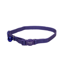 Coastal 3 and SafeCat Nylon Breakaway Collar Paradise Purple