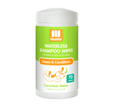 Nootie Waterless Shampoo Wipes – Cucumber Melon 70 count