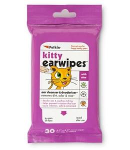 Petkin Kitty Ear Wipes 30ct