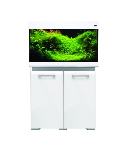 Aqua One AquaVogue 135 Aquarium Set 135L 80wx42dx50cm White ONLY AQUARIUM - CABINET SOLD SEPARATELY