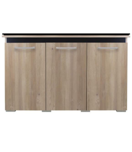 Aqua One Cabinet Only - 120w x4 5d x 55cm Nash Oak With Black