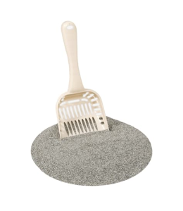 Petmate Litter Scoop W/Microban Jumbo ~ Bleached Linen