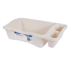Petmate Giant Litter Pan 4-Pack ~ Bleached Linen