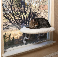 K&H Universal Mount Kitty Sill Fleece 14"x24"