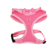PUPPIA VIVIEN HARNESS A PINK S Neck 9.5" Chest 12-17.5"