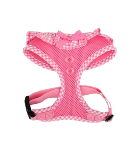 PUPPIA VIVIEN HARNESS A PINK L Neck 13.5" Chest 20-29"