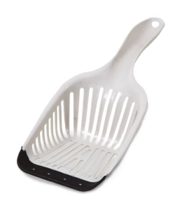 Petmate No Tear Scoop ~ Pearl White