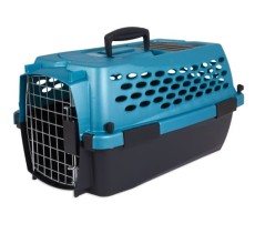 Petmate Vari Kennel Fashion 19" Up To 10Lbs ~ Pearl Breeze & Black