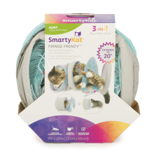 SmartyKat® Fringe Frenzy™ Cat Activity Tunnel