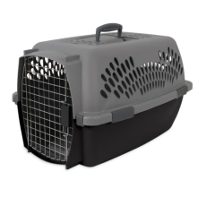 PETMATE PET PORTER 23" TRADITIONAL UP TO 15lbs ~ GRAY & BLACK
