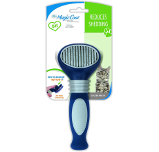 Four Paws Self-Cleaning Slicker Brush - Cat One Size
