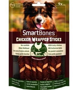 SmartBones Chicken Wrapped Mini Sticks 9 Pk