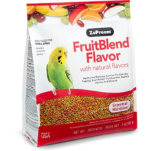 Zupreem Fruitblend Flavor For Small Birds 2Lb (0.91Kg)