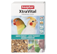 Beaphar XtraVital Large Parakeet Feed 500g (New Formula)