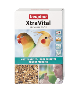 Beaphar XtraVital Large Parakeet Feed 500g (New Formula)