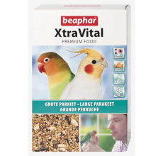 Beaphar XTRAVITAL Large Parakeet 1kg (NEW FORMULA)