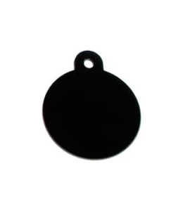 Imarc Pet Tag Circle Large Black