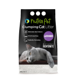 NUTRAPET CAT TURKISH BENTONITE 5KG LAVENDER ( SCENTED+ CLUMPING)