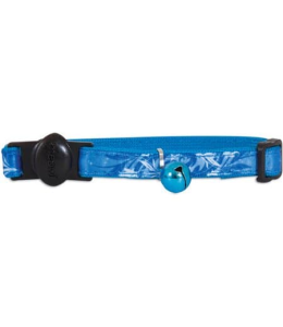 Aspen Pet Fashion Cat Collar 3/8" X 8-12" Fern Blue