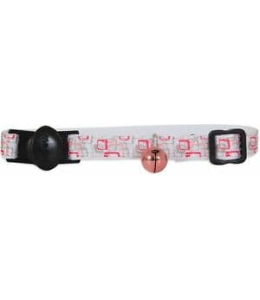 Aspen Pet Fashion Cat Collar 3/8" X 8-12" Retro Berry