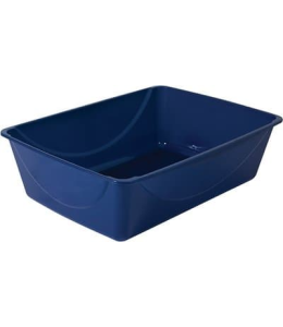 PETMATE BASIC LITTER PAN JUMBO ~ SAPPHIRE BLUE